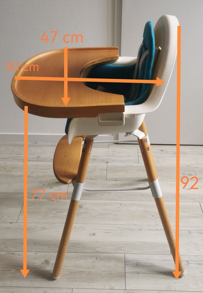 Chaise haute évolutive childhome - photo numéro 2