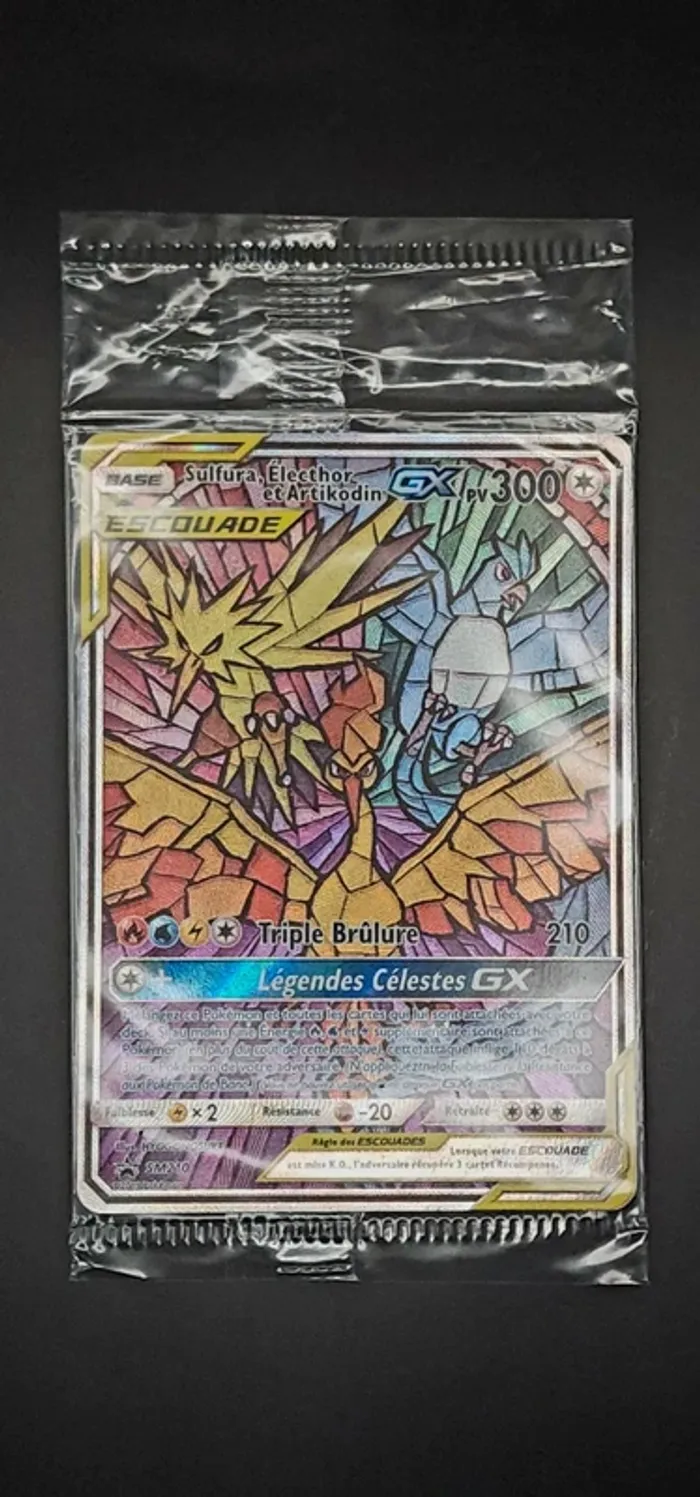 Pokemon - Sulfura, Electhor et Artikodin SM210 Scéllé - Promo Destinées Occultes