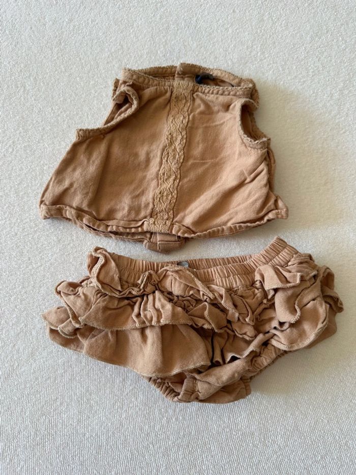 Ensemble chemise et culotte bébé Kiabi