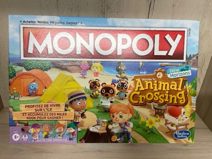 Jeu de société Monopoly « Animal Crossing » Neuf