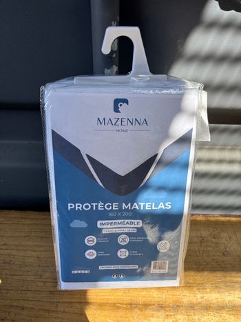 Protège Matelas 160x200 Imperméable Respirant Neuf