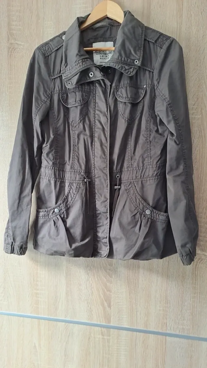 Veste mi saison brune Esprit