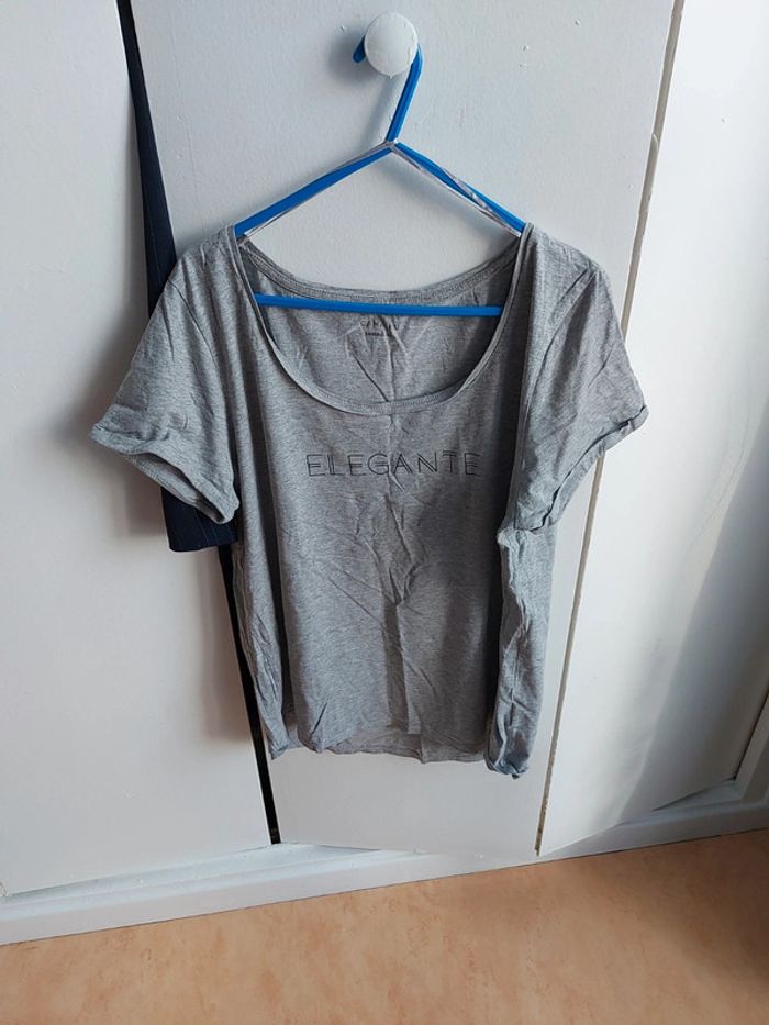 Tee-shirt camaïeu "élégante " taille xxl