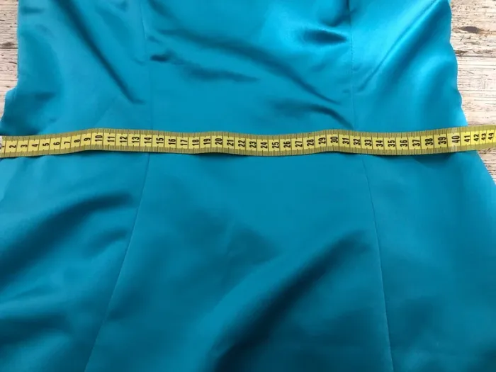 Robe cocktail turquoise - photo numéro 10