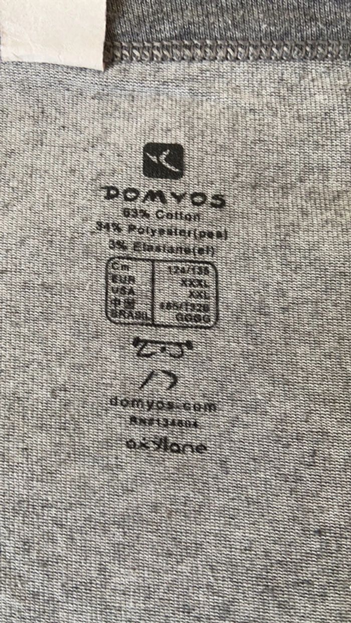 Tee-shirt Homme Domyos Taille XXXL - photo numéro 2