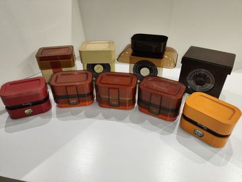 Balances de Cuisine Terraillon 5000 4000 3000 2000 Vintage Retro 70 80 1976 Orange Rouge Noir Bois Collection