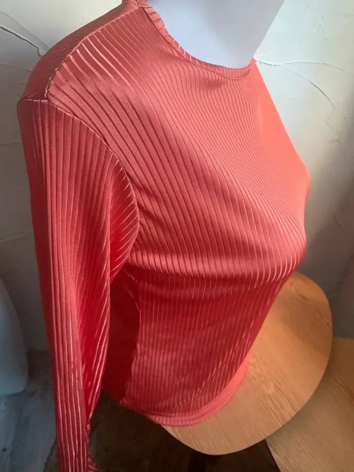 TEE shirt bergères de France taille 38manches longues - photo numéro 6
