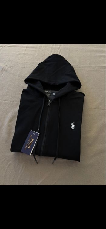 Gilet à capuche Ralph Lauren couleur Noir taille S