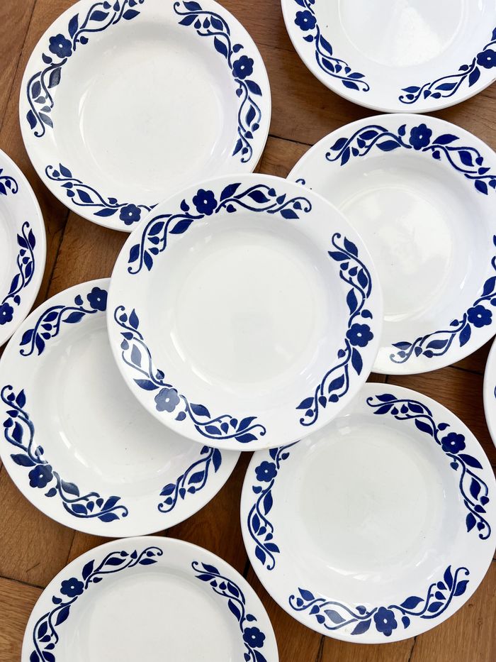 Assiettes creuses vintage