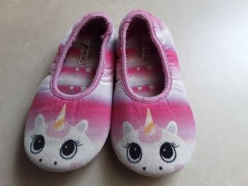 Chaussons ballerines licorne fille en 31 TISSAIA TBE