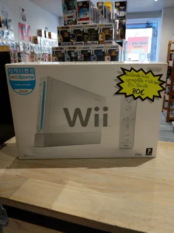 Nintendo Wii blanche en boîte + Wii Sports