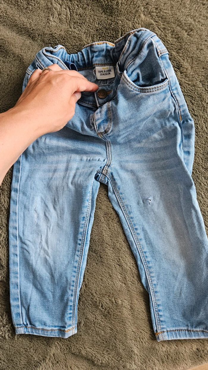 2 jeans tape à l'œil 24 mois - photo numéro 2