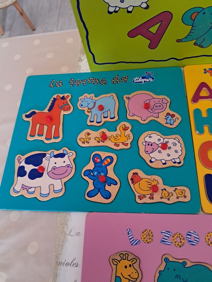 Puzzles  x 3 - photo numéro 2