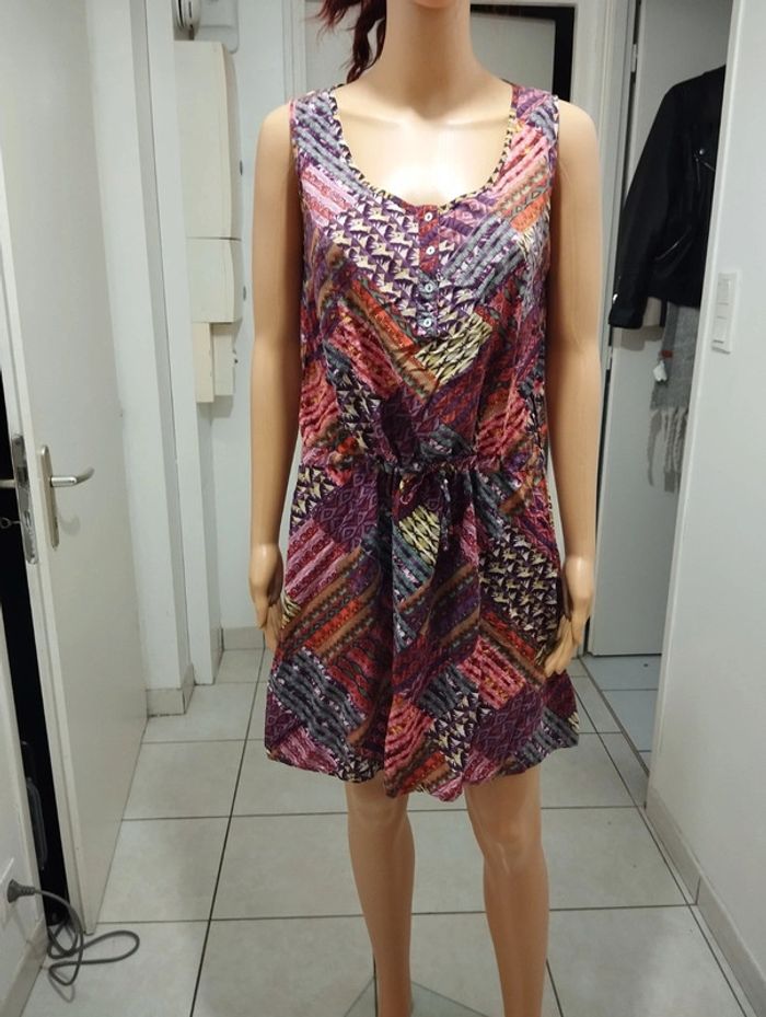 Robe d'été multicolore