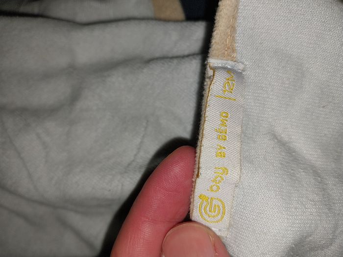 Pyjama jaune 1 pièce - Gémo - photo numéro 2