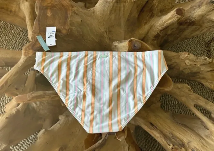 Bas de maillot de bain Roxy rayure blanc - photo numéro 3