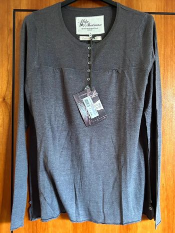 Pull gris 38 Mike Shaiman neuf avec étiquette