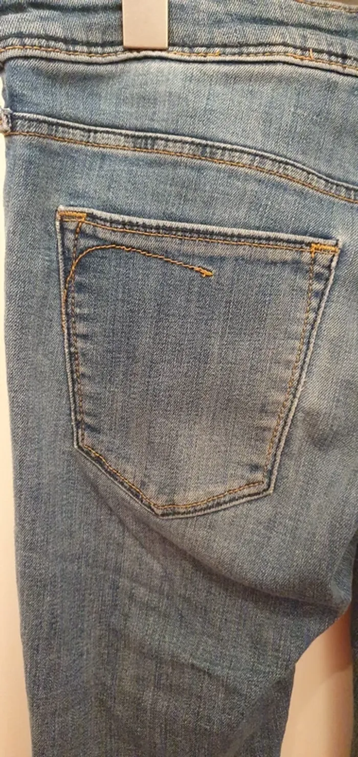 H&M - Jean bleu slim - photo numéro 4