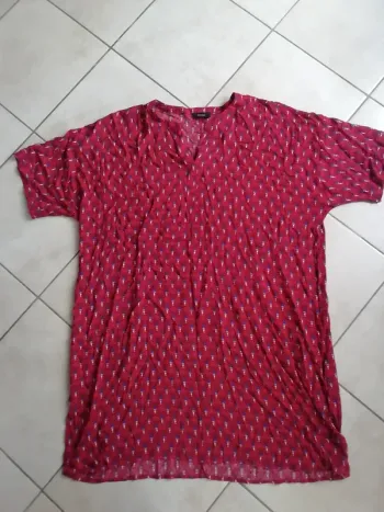 Robe courte été Idéale env XXXL - 46.