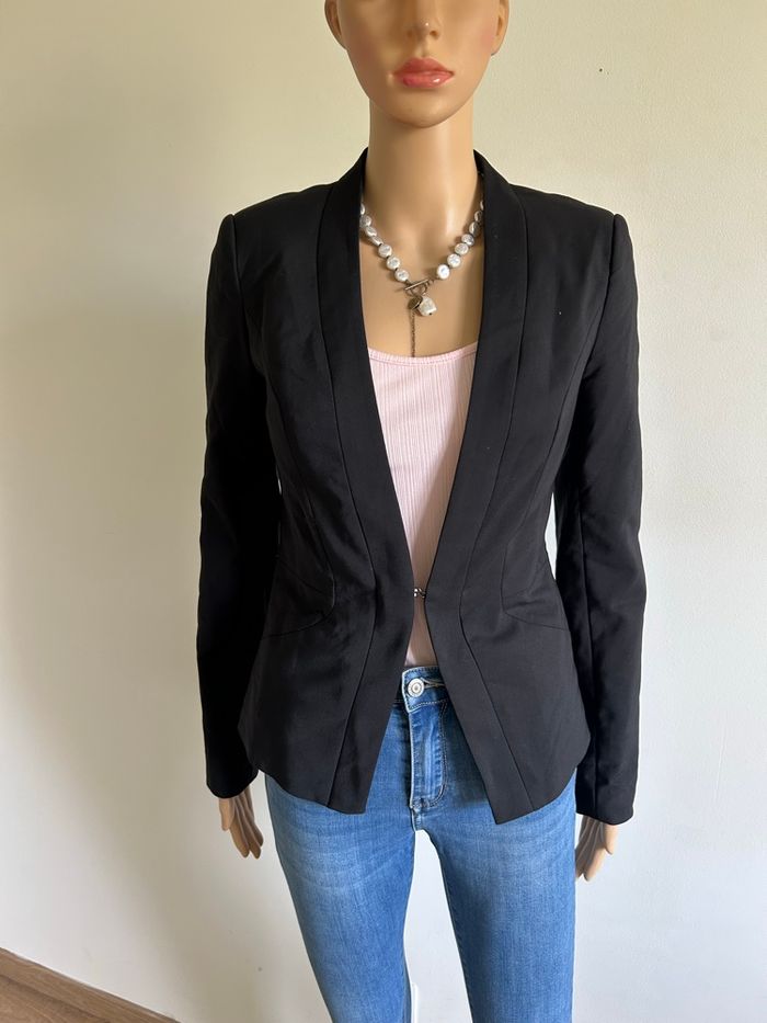 Blazer noir Morgan taille 36 TBE - photo numéro 3