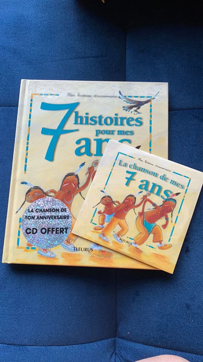 Livre 7 histoires pour mes 7 ans avec Cd inclu - photo numéro 3