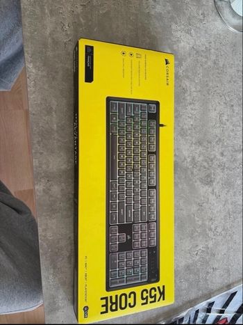 Clavier souris RGB corsair 
