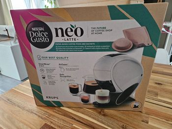 Cafetière connectée Neo Latte Dolce Gusto Blanche 