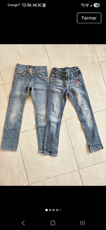 2 jeans 8 ans