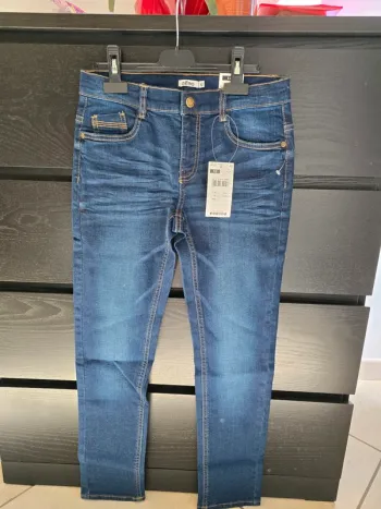 jeans bleu Gemo