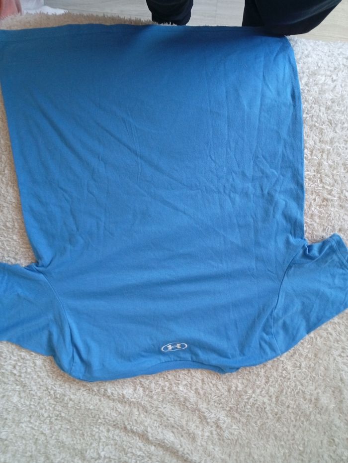 Maillot under armour bleu - photo numéro 2