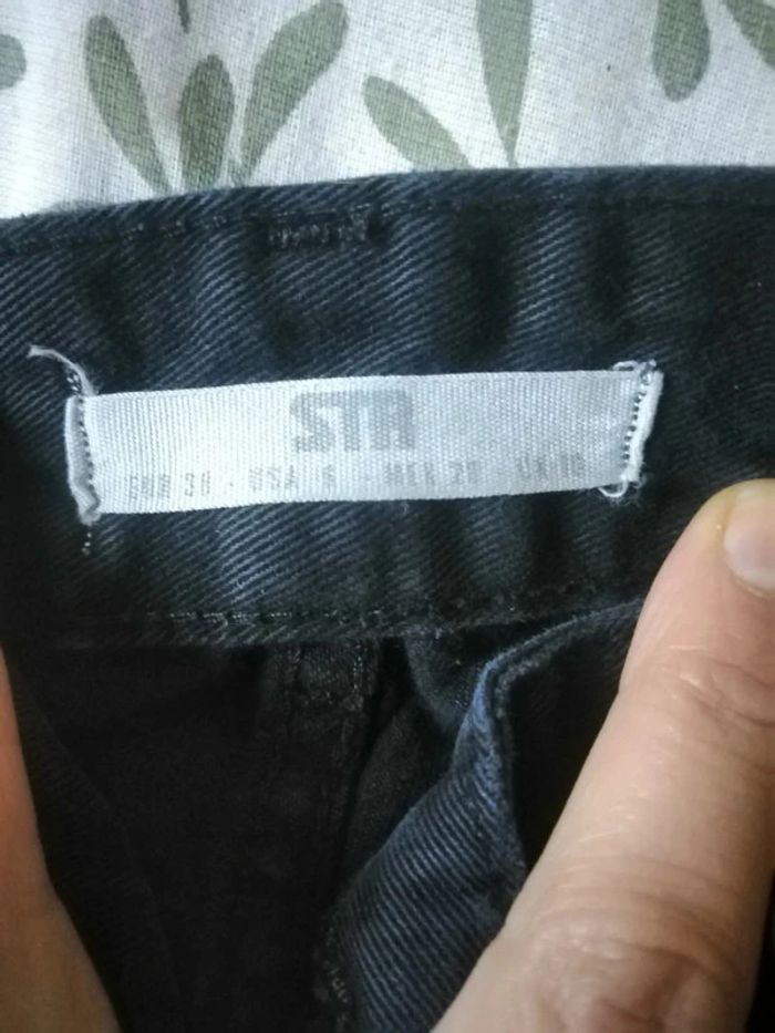 Pantalon cargo noir STR – Taille 38/40 (USA 31) - photo numéro 3