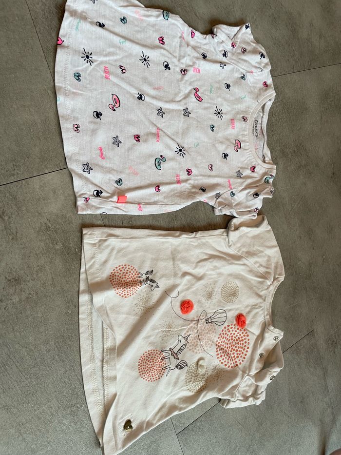 Lot tee shirt 18 mois - photo numéro 2
