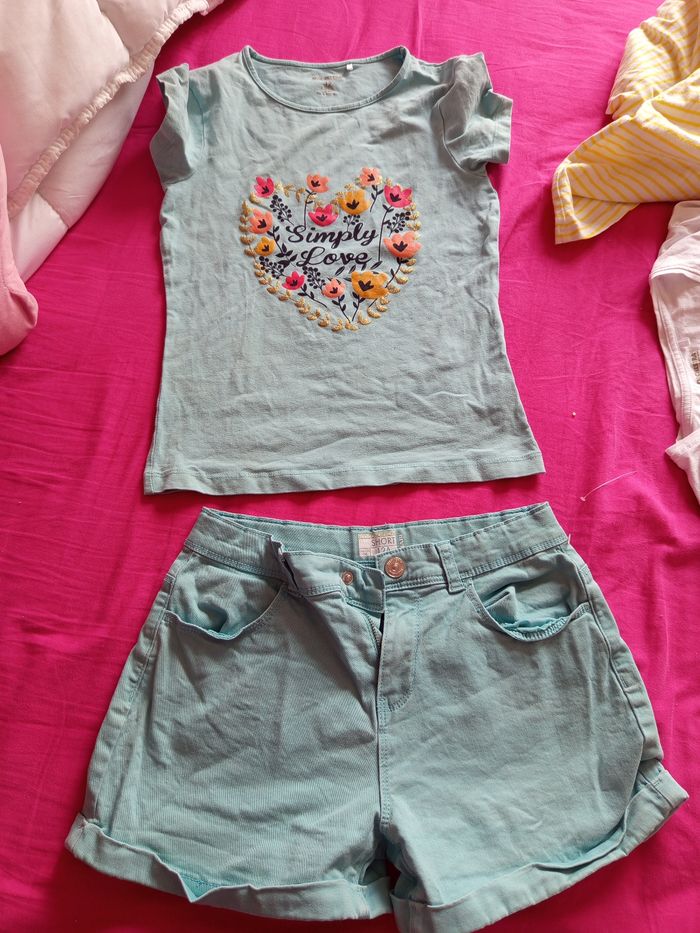 Ensemble short et tee shirt - photo numéro 3