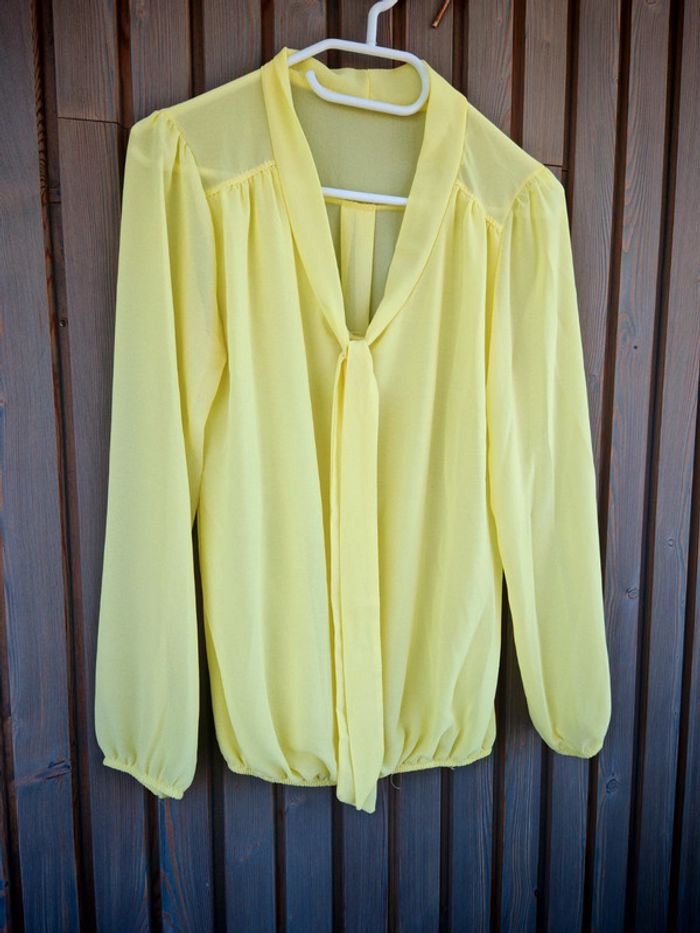 Blouse jaune