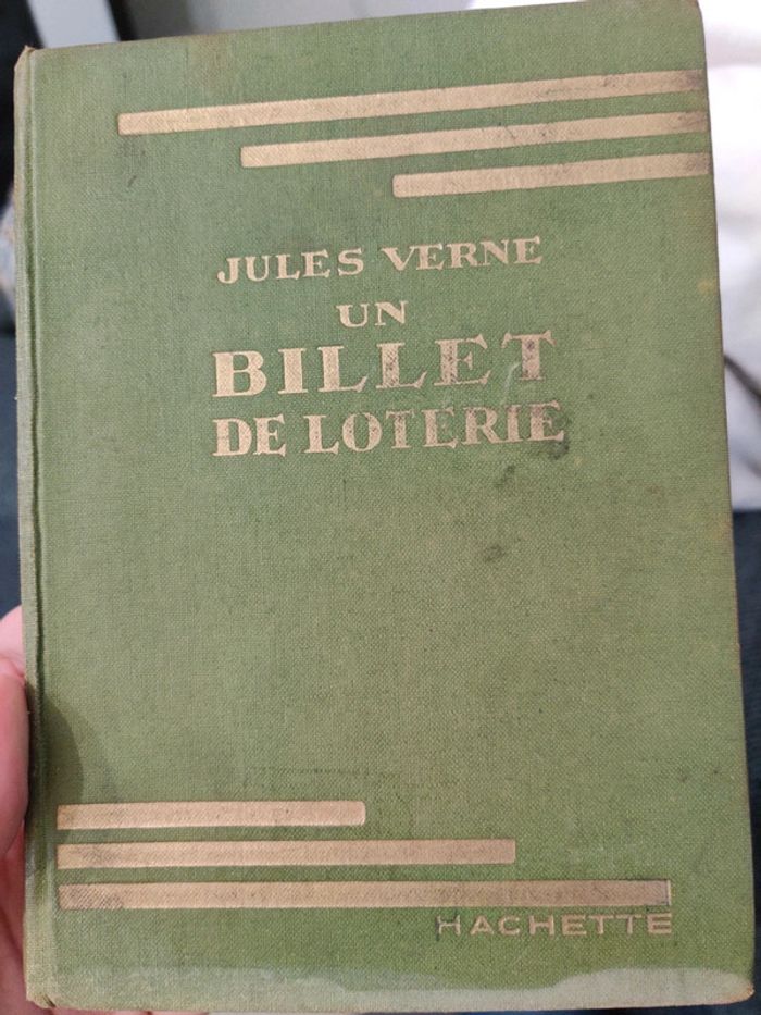 Un billet de loterie, Jules verne, edition de 1934