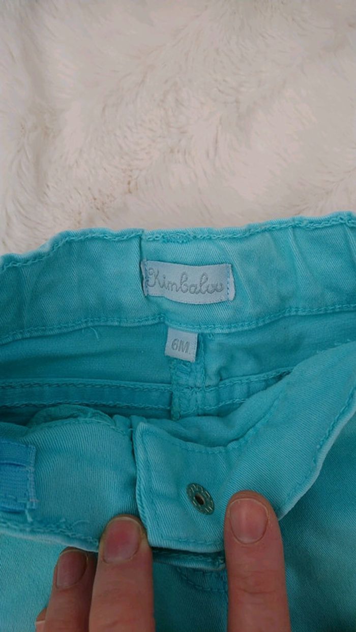 Pantalon turquoise - photo numéro 2