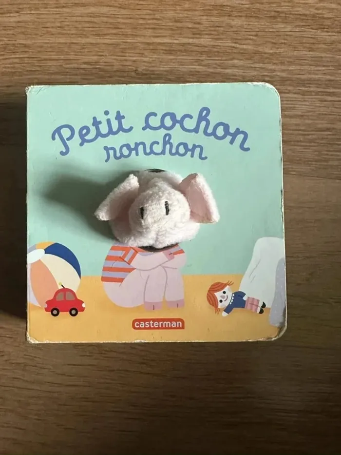 Petit cochon ronchon - mes livres marionnettes - photo numéro 2