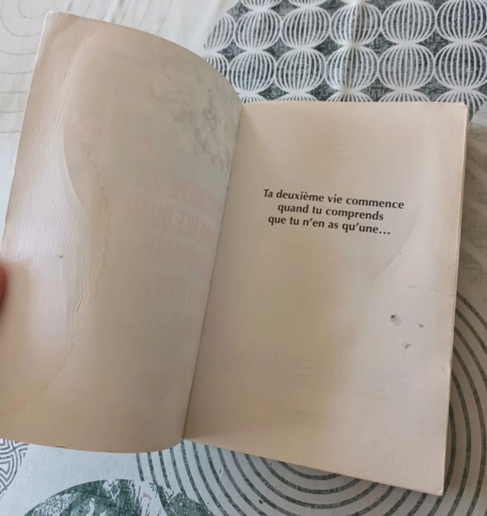 Livre " Ta Deuxième Vie Commence Quand Tu Comprends Que Tu N'en As Qu'une " de Raphaëlle Giordano 💐💙 - photo numéro 5