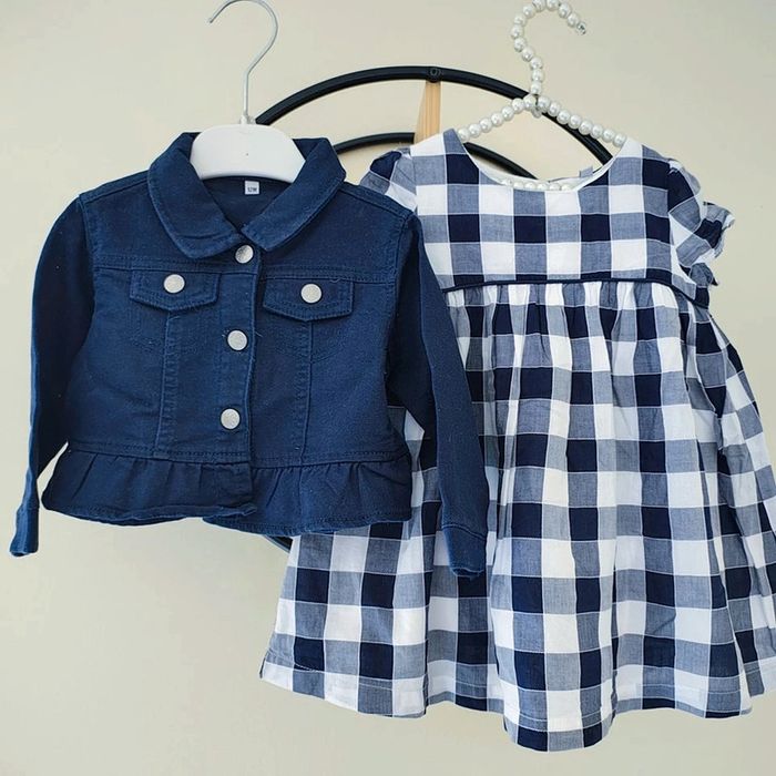 12 mois ensemble robe et veste