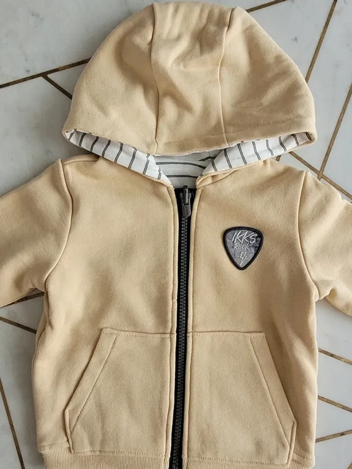Gilet réversible IKKS 18 mois - photo numéro 2