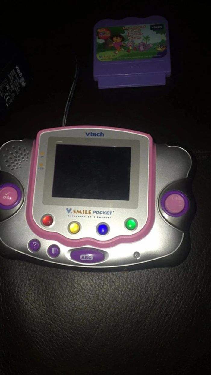Vtech smile pocket + 1 jeux - photo numéro 4