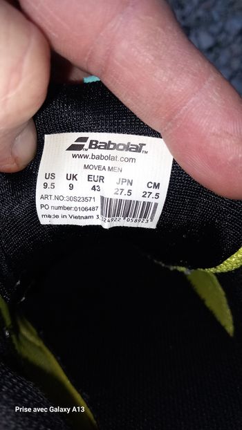 Basket babolat movea