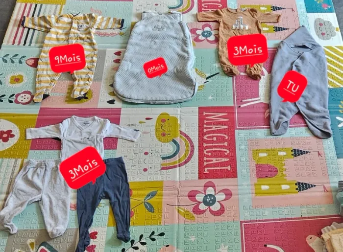 Gros Lot vêtements  (+ De 50 Articles) Bébé Garçon/Mixte + De 50 Articles - photo numéro 13