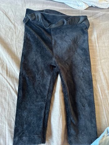 Legging velours 9 mois