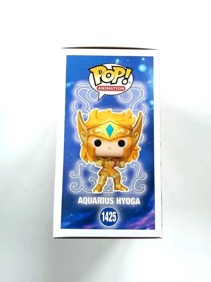 Figurine Funko Pop Animation Saint Seiya Gold Aquarius Hyoga 1425 - photo numéro 2