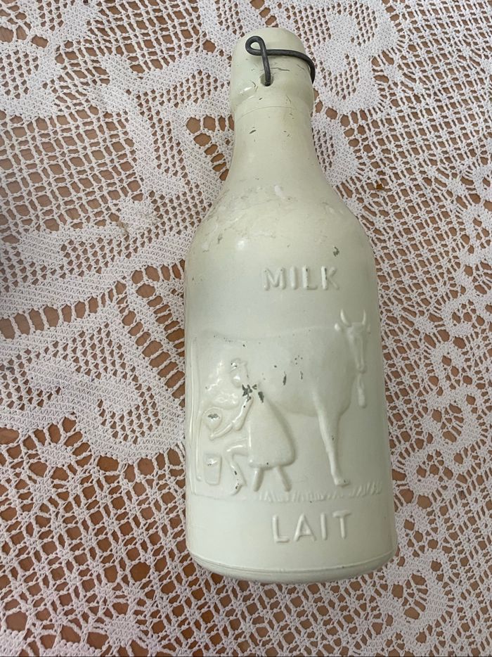 Bouteille de lait deco
