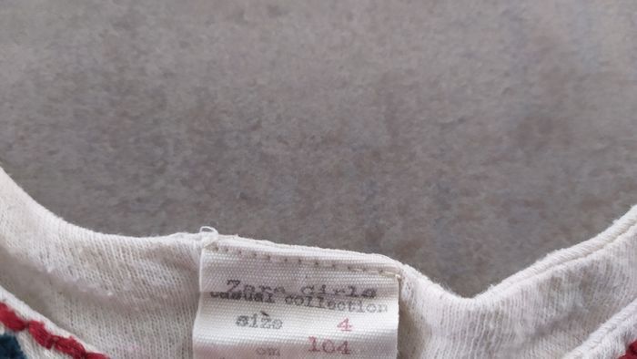 Blouse Zara 4 ans - photo numéro 3