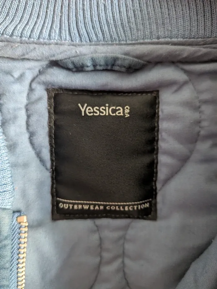 Veste matelassée bleue - photo numéro 3