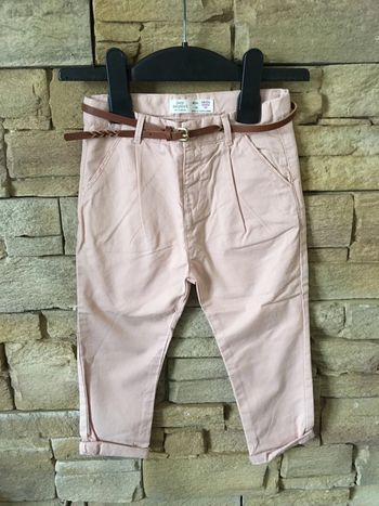 Joli pantalon et ceinture Zara 18-24 mois