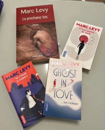 Lot de 4 livres de Marc Lévy 